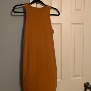 Tan Dress